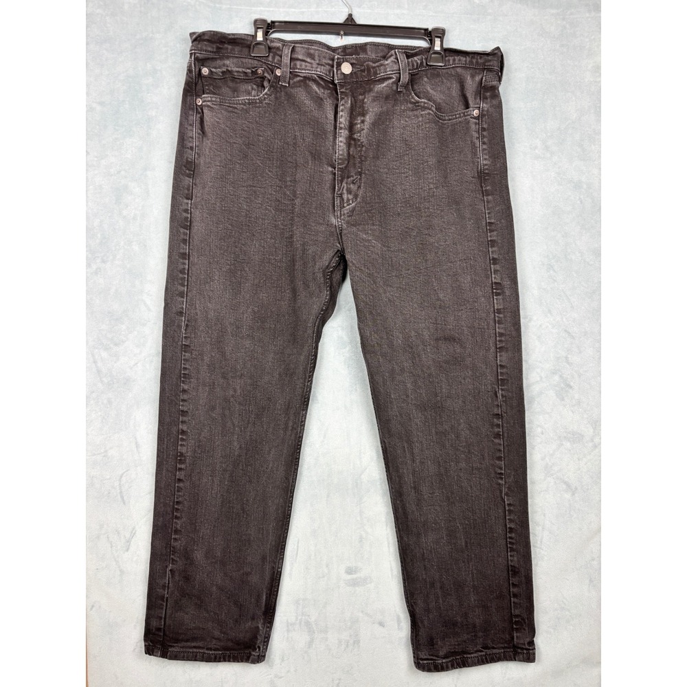 Levis 505 Regular Fit Jeans Mens 40x30 Charcoal Gray Straight Leg 00505-2622